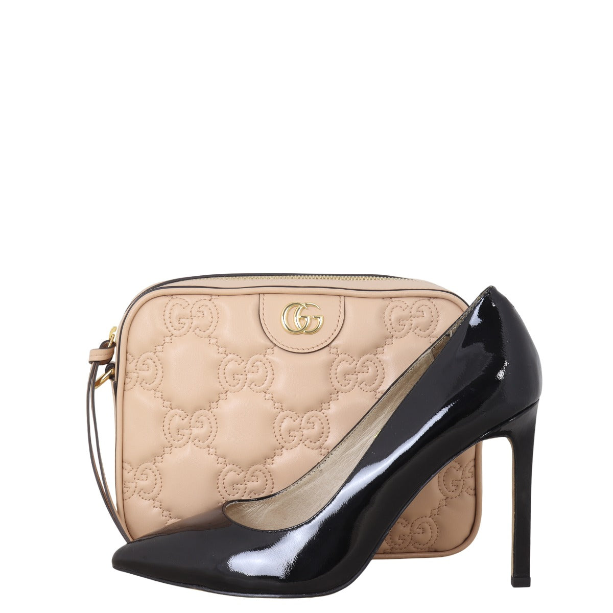 Gucci GG Quilted Leather Shoulder Bag