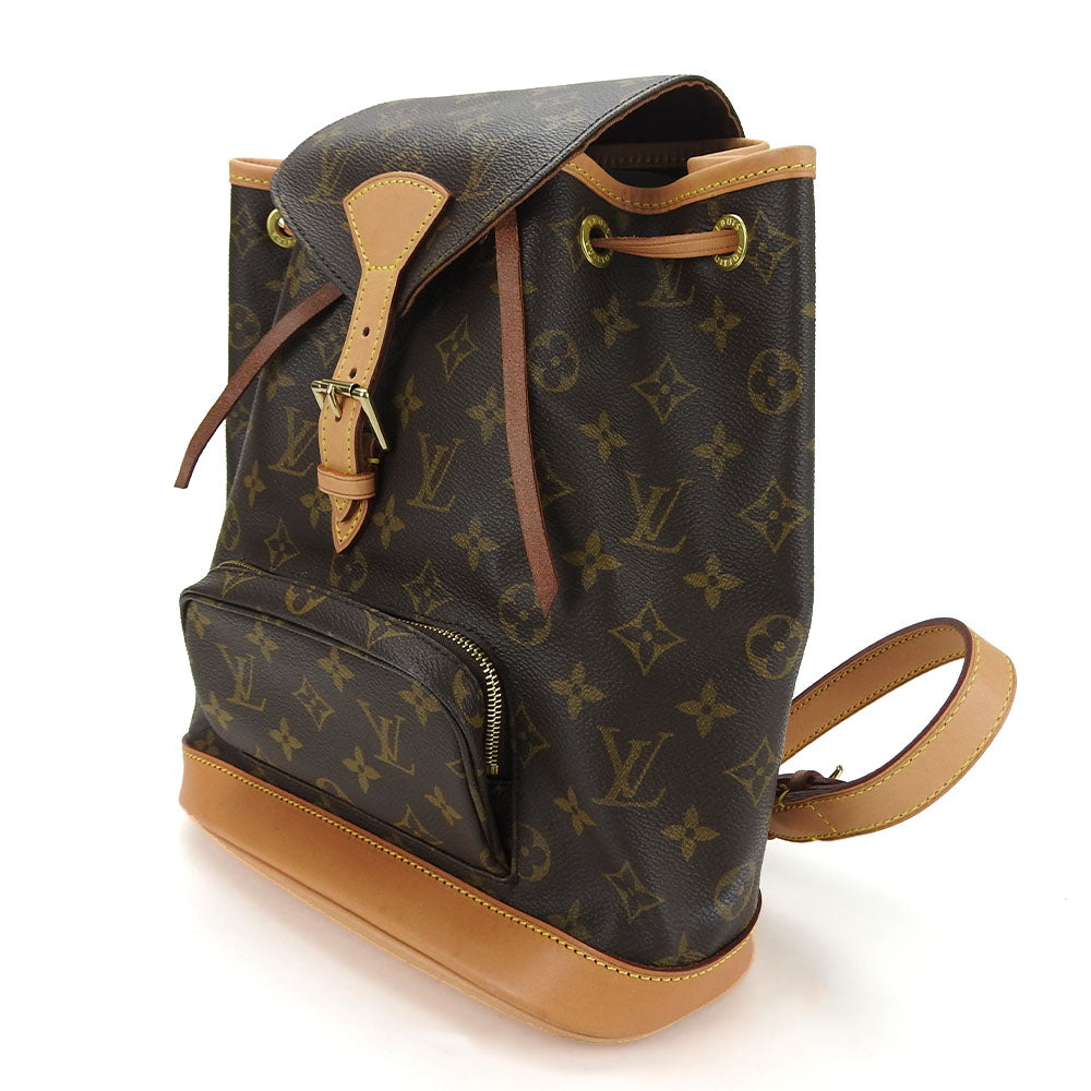 LOUIS VUITTON Backpack M51136 Monogram Brown MontsourisMM Women