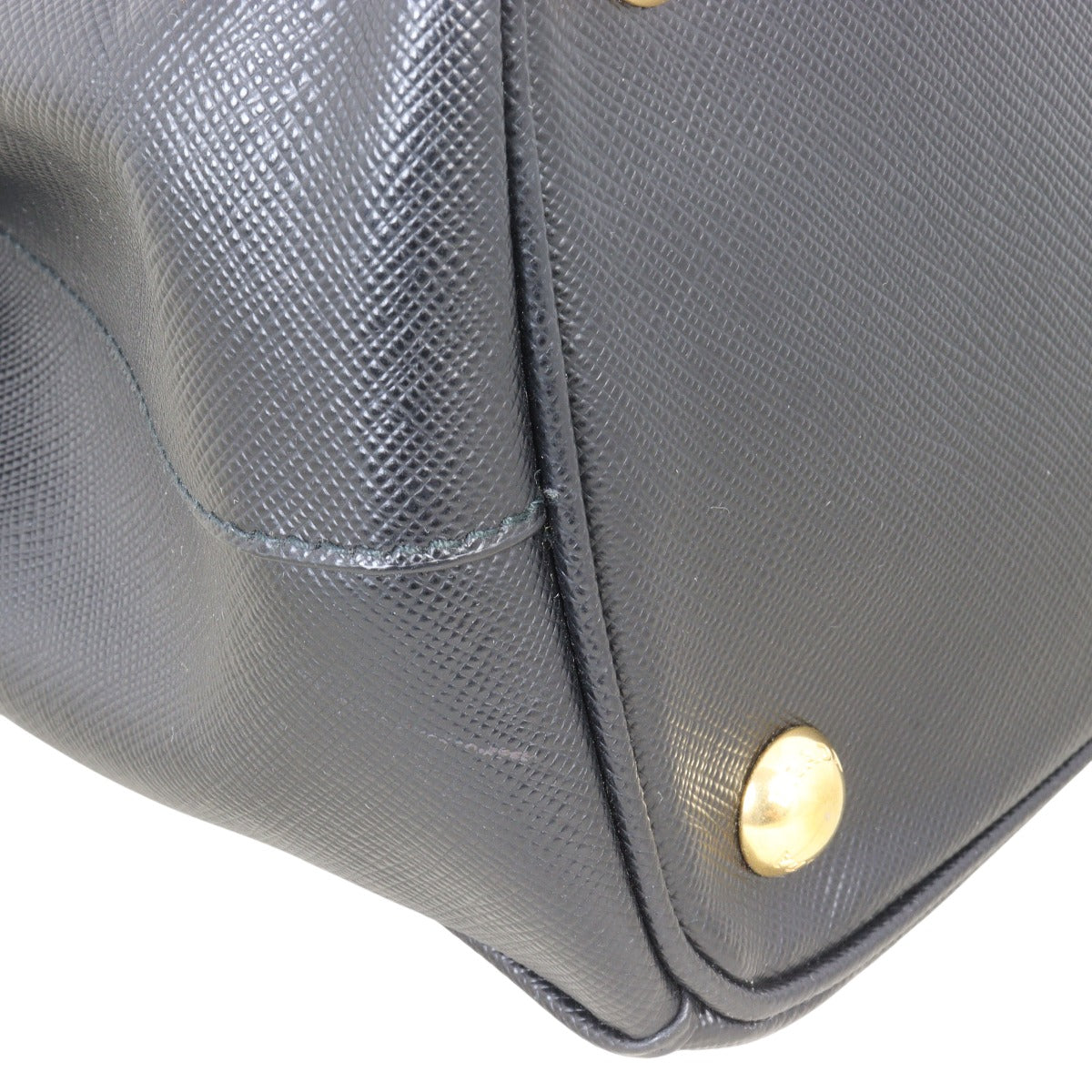 Prada Saffiano Lux Galleria Double Zip Tote Small