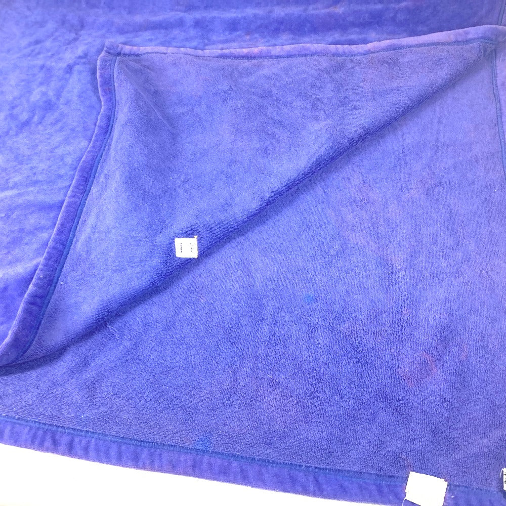 HERMES towel cotton Blue type Bath towel Interior Throw Blanket Marine Pattern Women