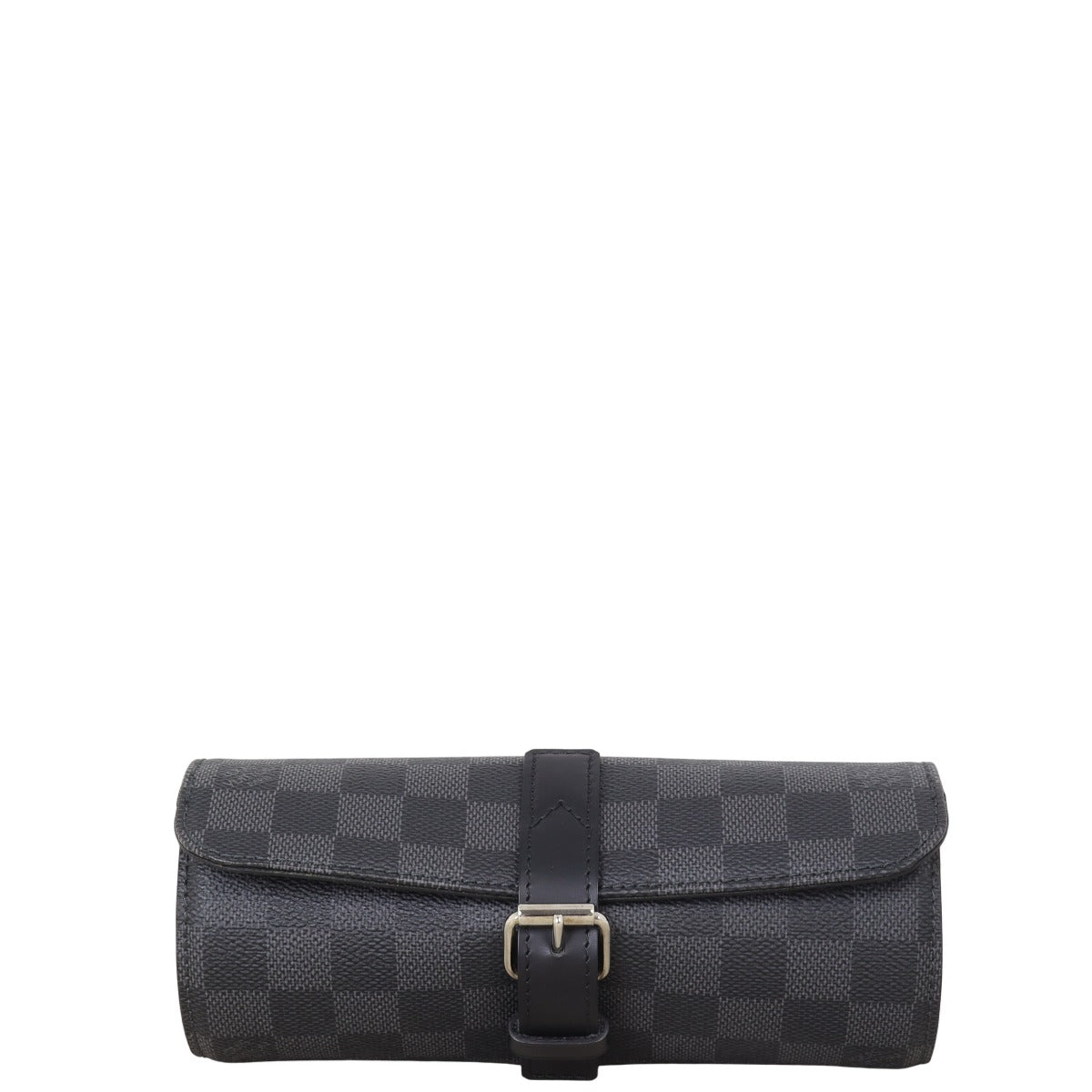 Louis Vuitton 3 Watch Case Damier Graphite
