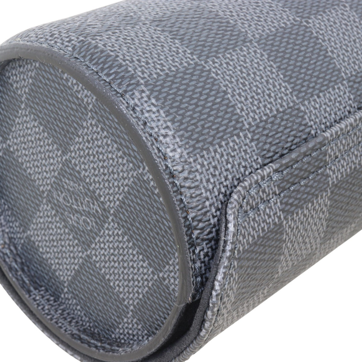Louis Vuitton 3 Watch Case Damier Graphite