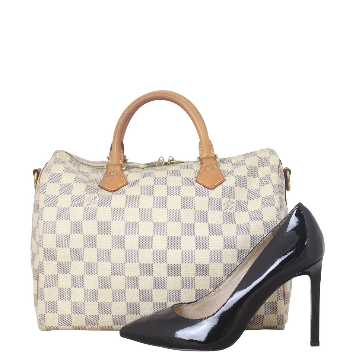 Louis Vuitton Speedy 30 Bandouliere Damier Azur