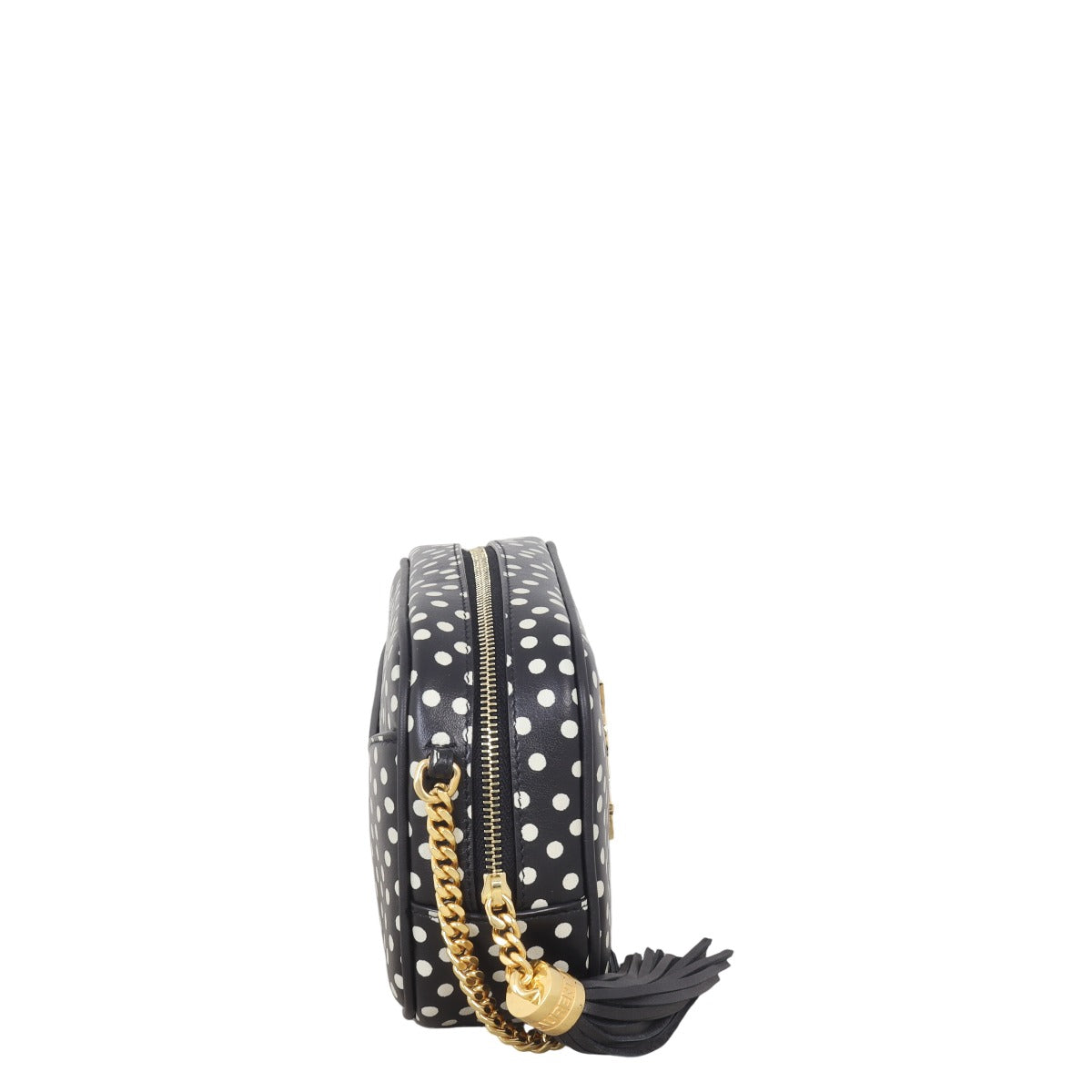 Saint Laurent Lou Mini Camera Bag Polka Dot