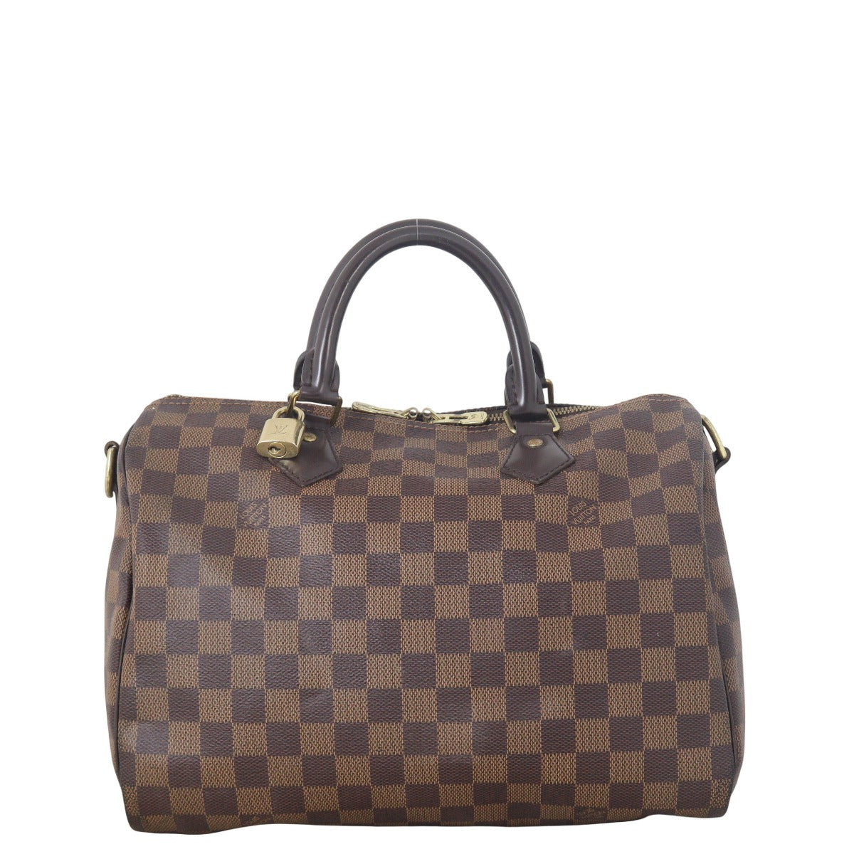 Louis Vuitton Speedy 30 Bandouliere Damier Ebene