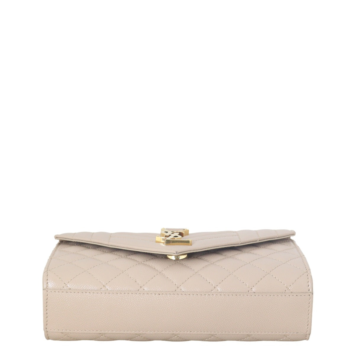 Saint Laurent Monogram Mix Matelasse Envelope Chain Bag Small