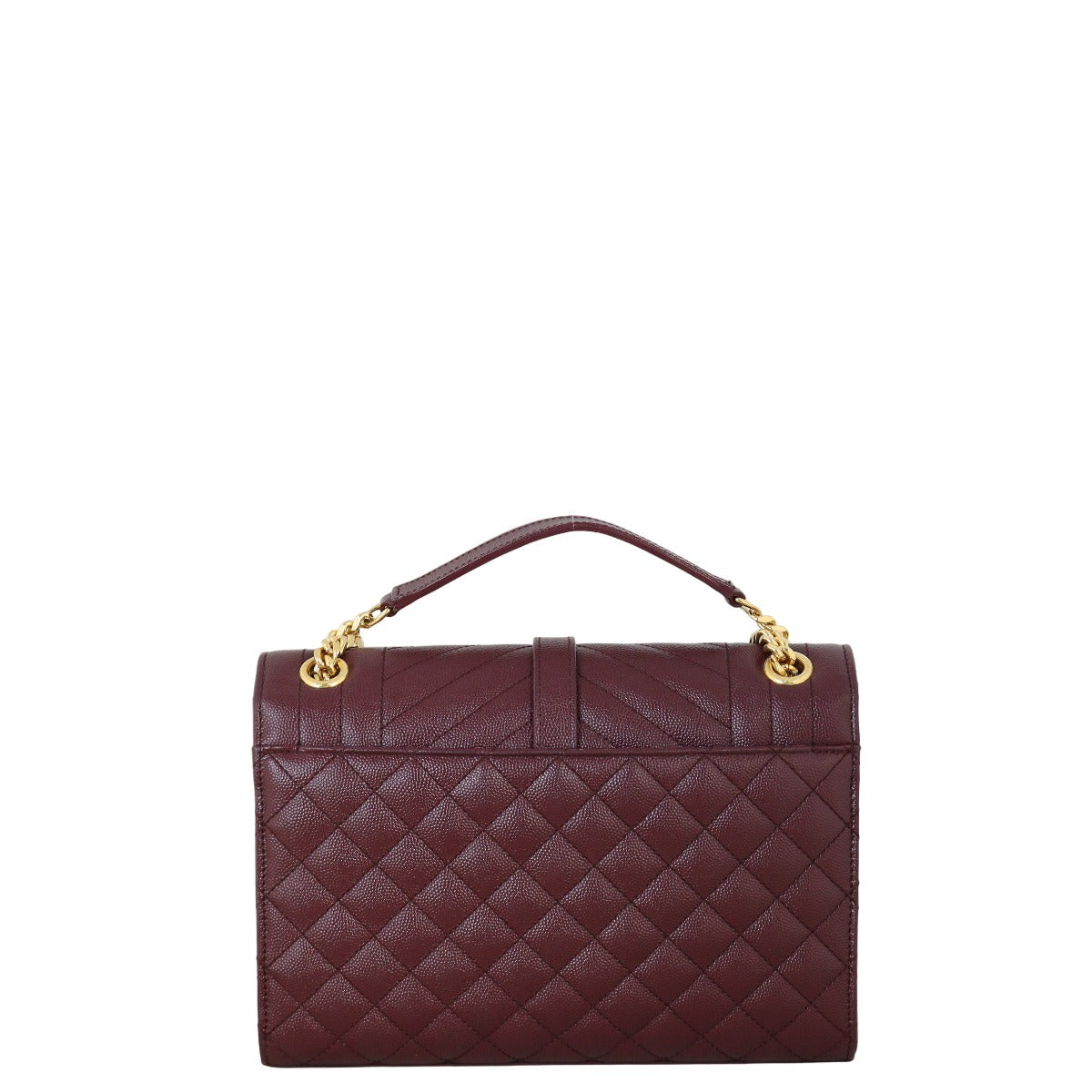 Saint Laurent Monogram Mix Matelasse Envelope Chain Bag Medium