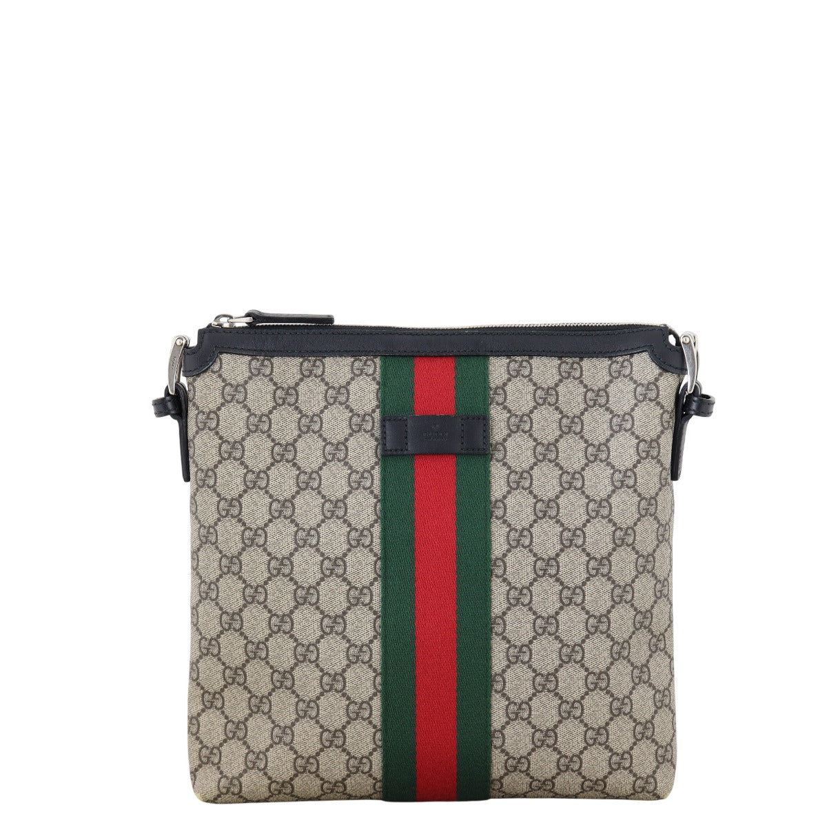 Gucci GG Supreme Web Messenger Bag