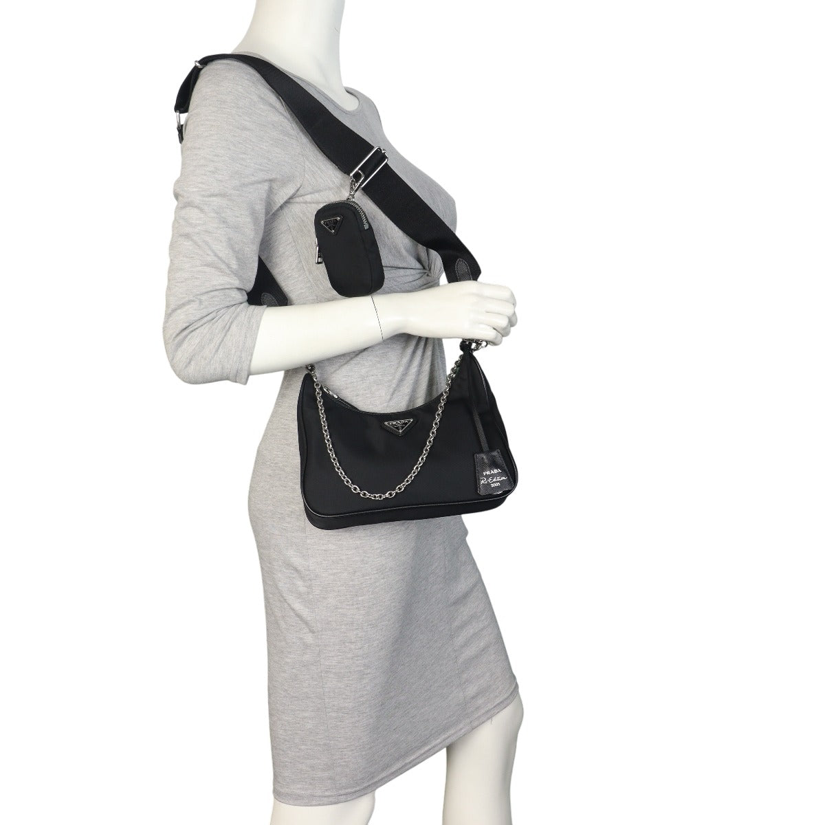 Prada Re-Edition 2005 Tessuto Shoulder Bag