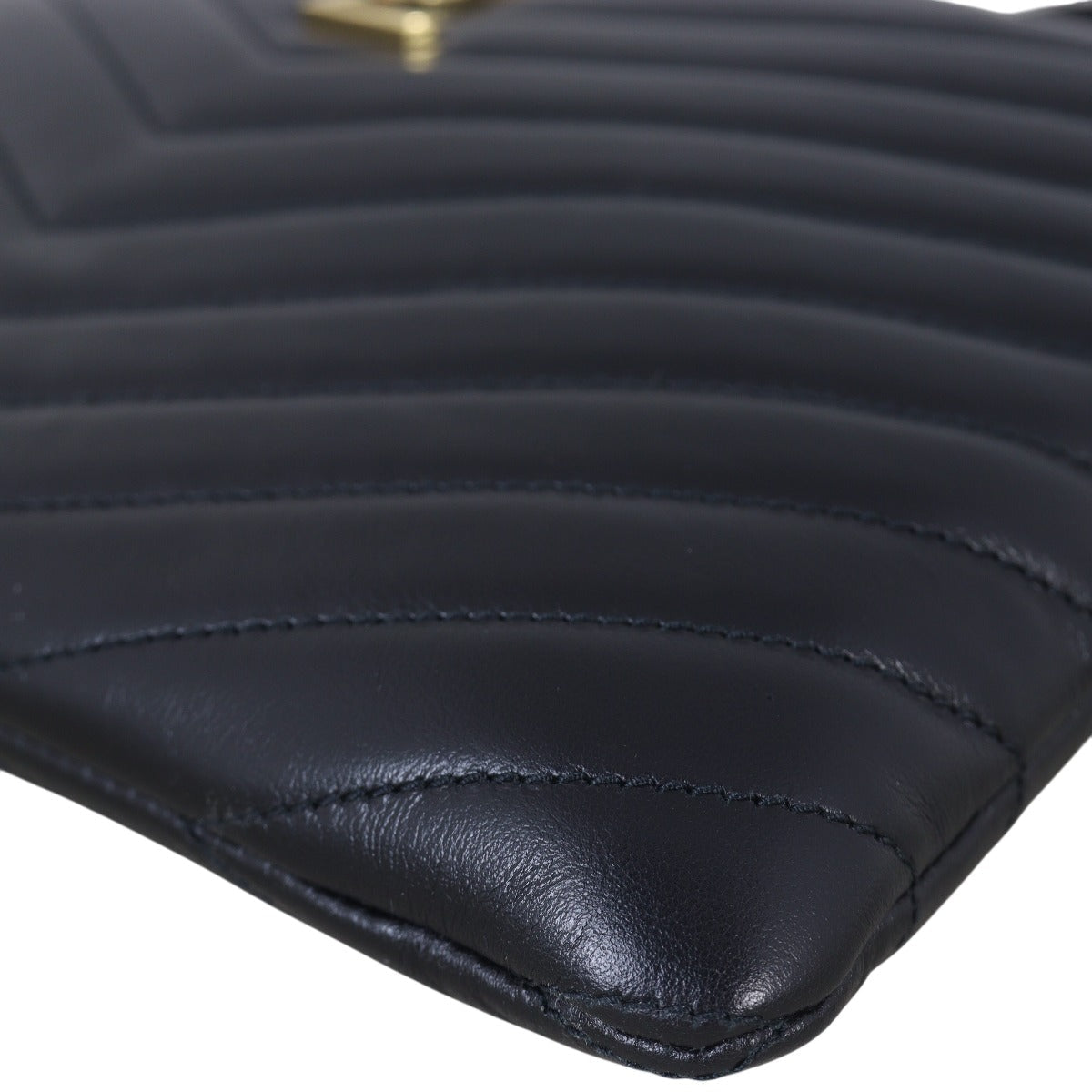 Saint Laurent Cassandre Monogram Matelasse Pouch
