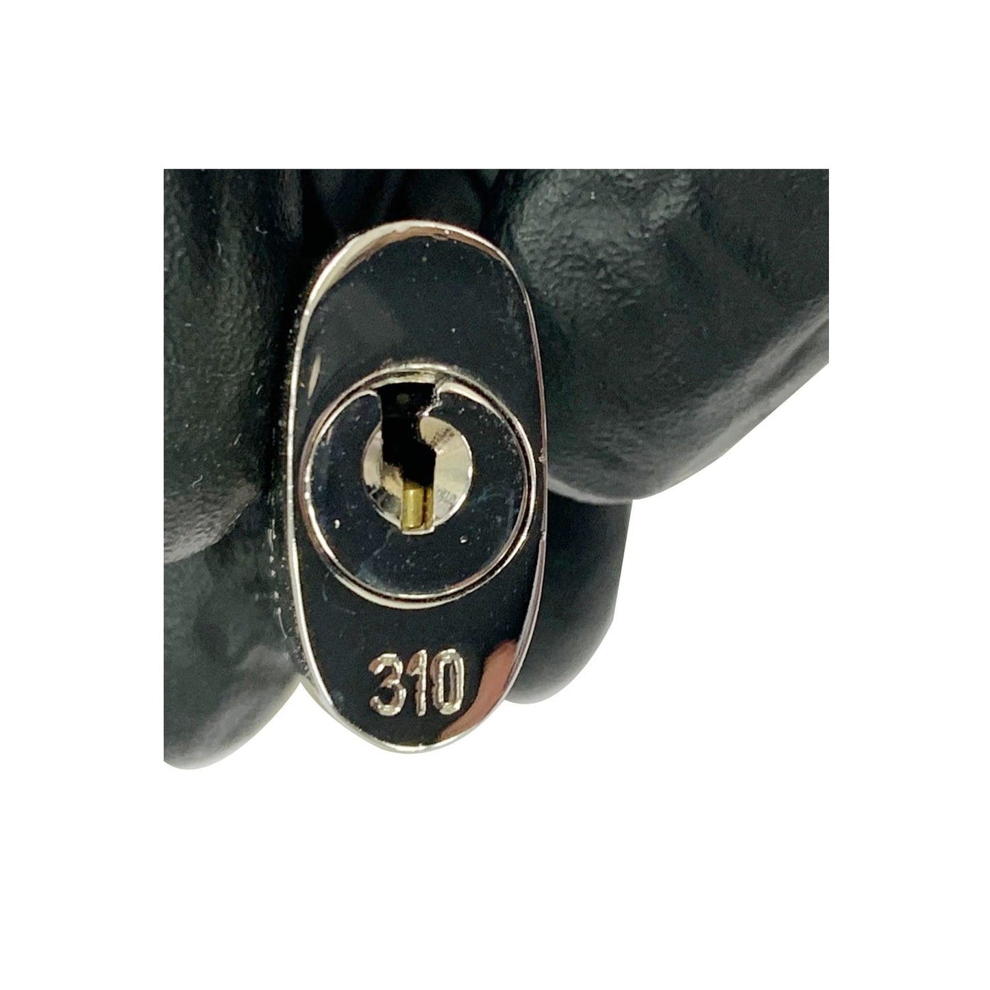 LOUIS VUITTON Padlock and 2 Keys Silver Bag Charm Number 310
