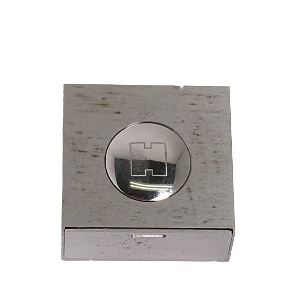 HERMES Other miscellaneous goods metal Silver With Box photo frame H logo Photo stand Women(Unisex)