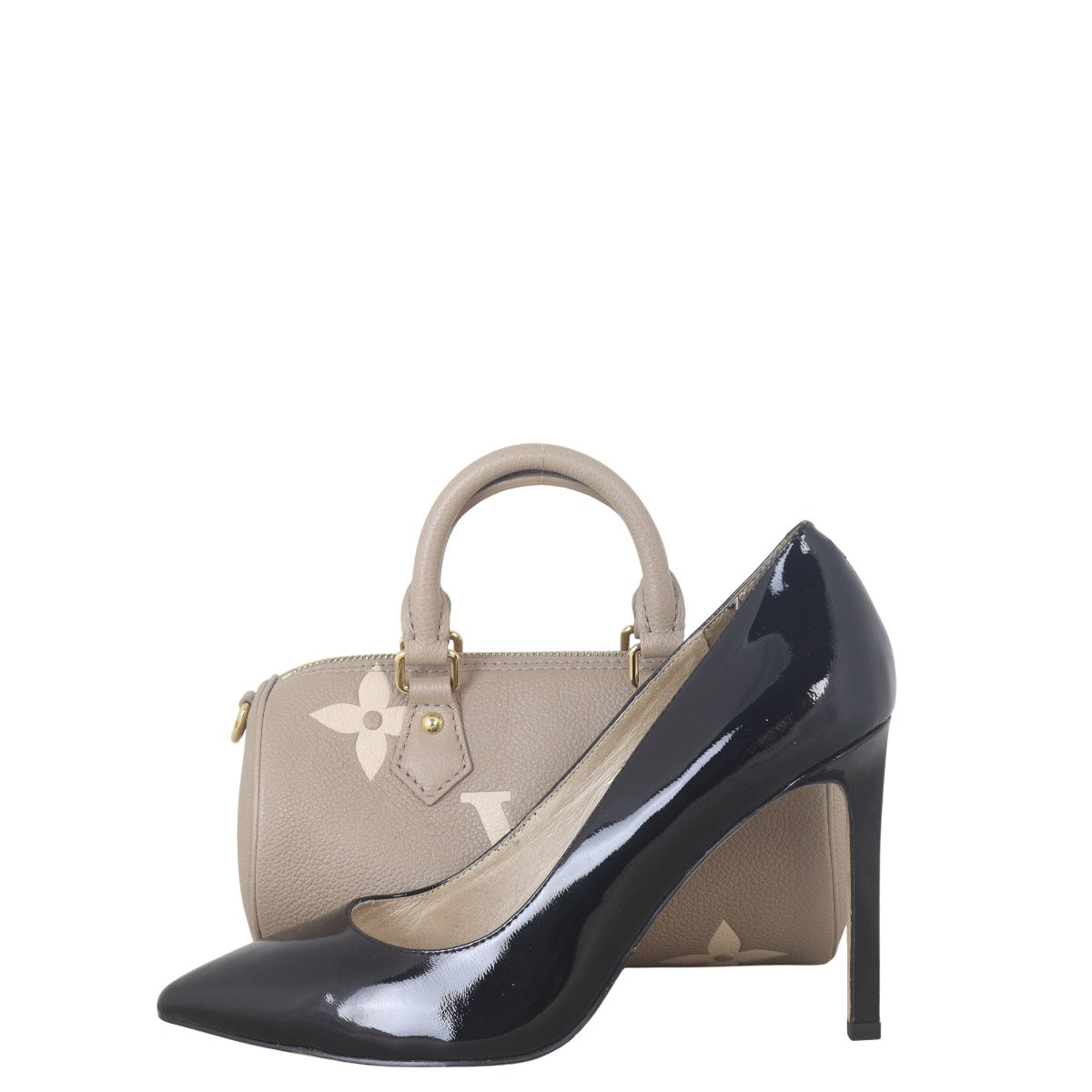 Louis Vuitton Papillon BB Monogram Empreinte Bicolour