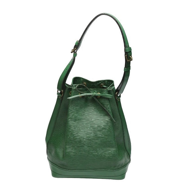 LOUIS VUITTON Shoulder Bag M44004 Epi Leather green Drawstring type Shoulder Bag Epi Noe Borneo Green Women