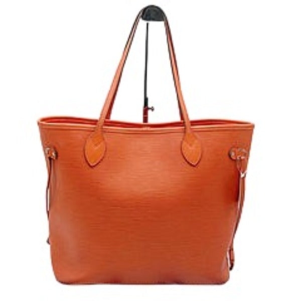 LOUIS VUITTON Tote Bag M40884 Epi Leather Orange Tote Bag Epi Neverfull MM Women
