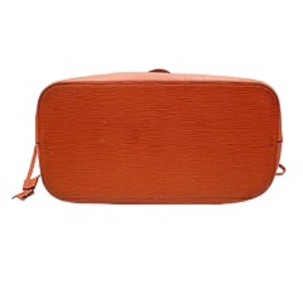 LOUIS VUITTON Tote Bag M40884 Epi Leather Orange Tote Bag Epi Neverfull MM Women