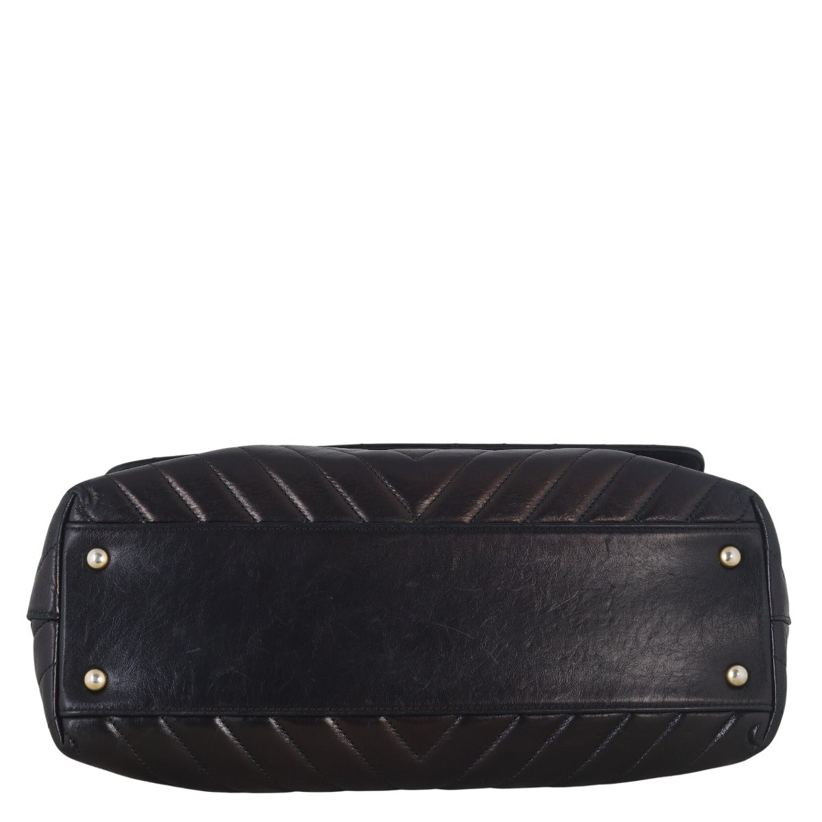 Chanel Coco Top Handle Large Chevron