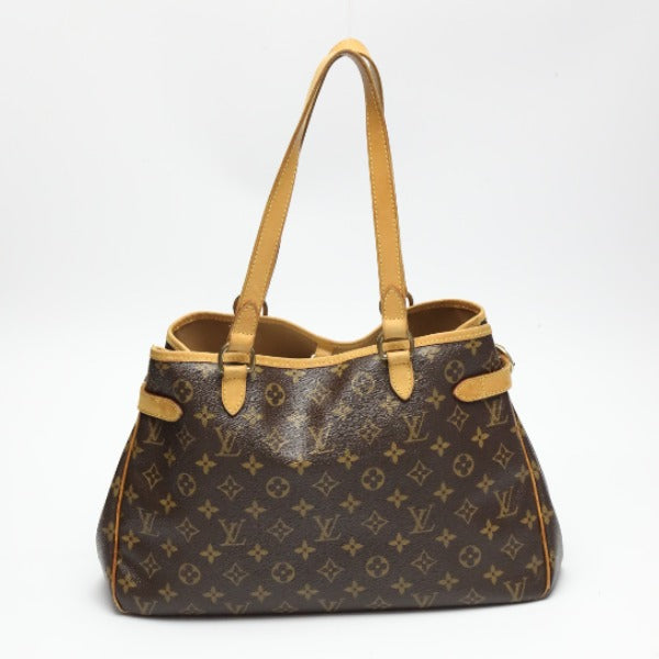 LOUIS VUITTON Tote Bag M51154 Monogram canvas Brown bag Monogram Batignolles Horizontal Women