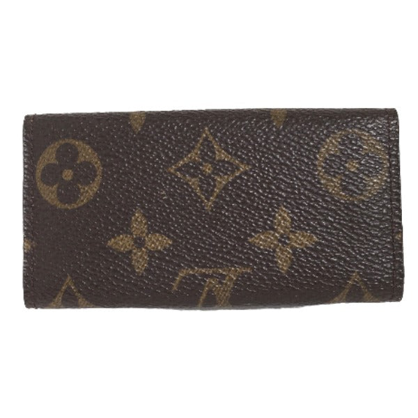 LOUIS VUITTON Key case Key holder  M69517 Monogram canvas Brown for 4 Monogram Multicles4 unisex(Unisex)