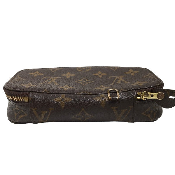 LOUIS VUITTON Pouch M47352 Monogram canvas Brown Jewelry box Monogram posh monte carlo mens