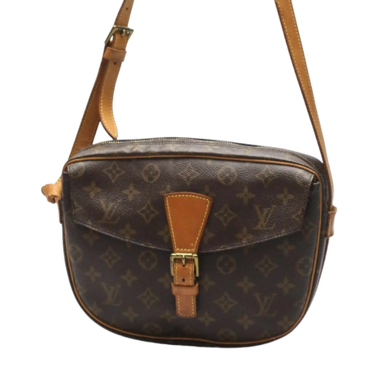 LOUIS VUITTON Shoulder Bag M51227 Monogram canvas Brown Shoulder Bag Monogram Geneufeille Women