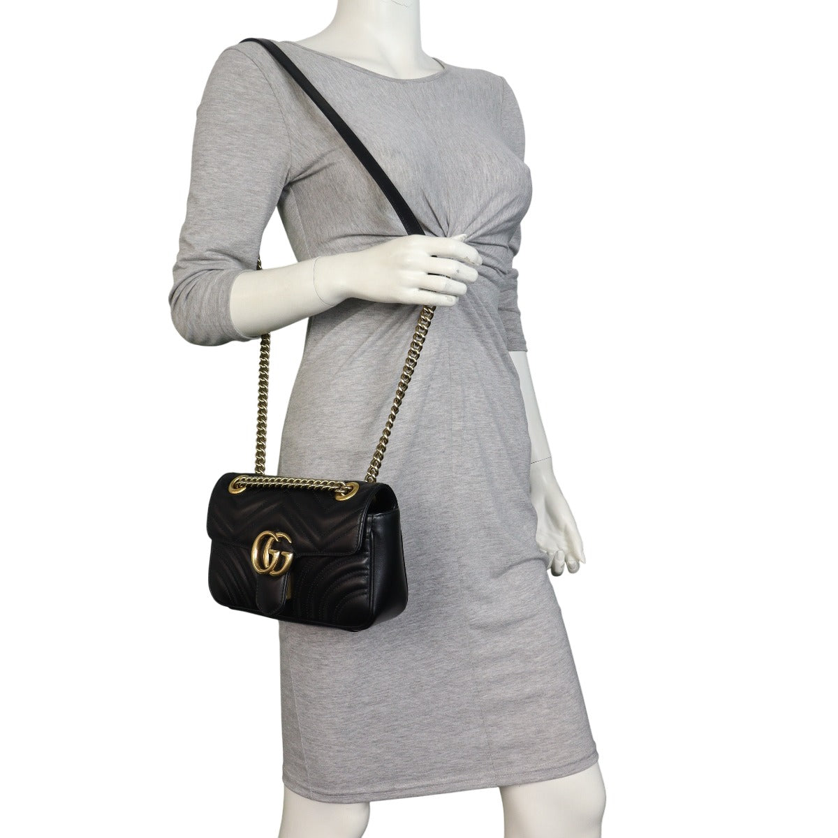 Gucci GG Marmont Matelasse Small Shoulder Bag