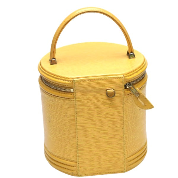 LOUIS VUITTON Vanity bag M48039 Epi Leather Tassiri Yellow bag Epi Cannes Women