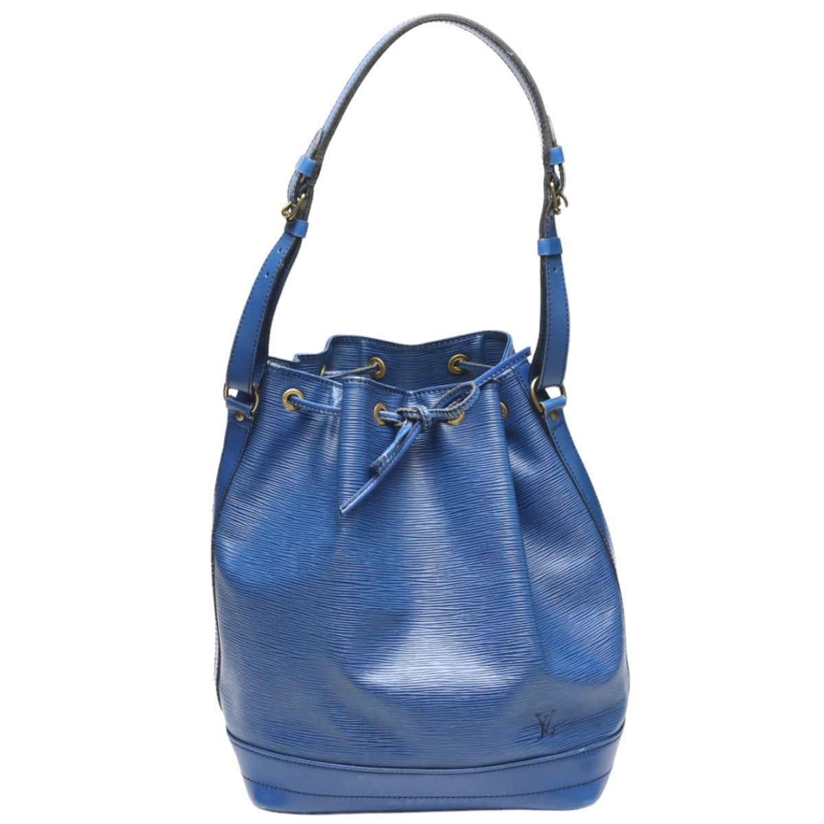 LOUIS VUITTON Shoulder Bag M44005 Epi Leather blue Drawstring type Shoulder Bag Epi Noe Women
