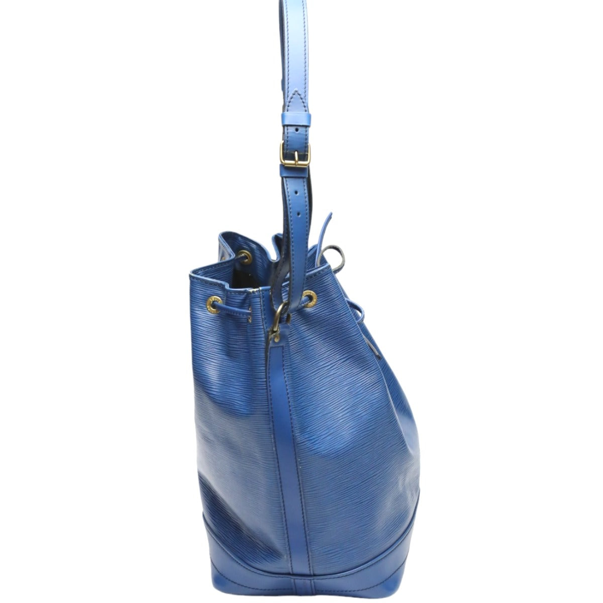 LOUIS VUITTON Shoulder Bag M44005 Epi Leather blue Drawstring type Shoulder Bag Epi Noe Women