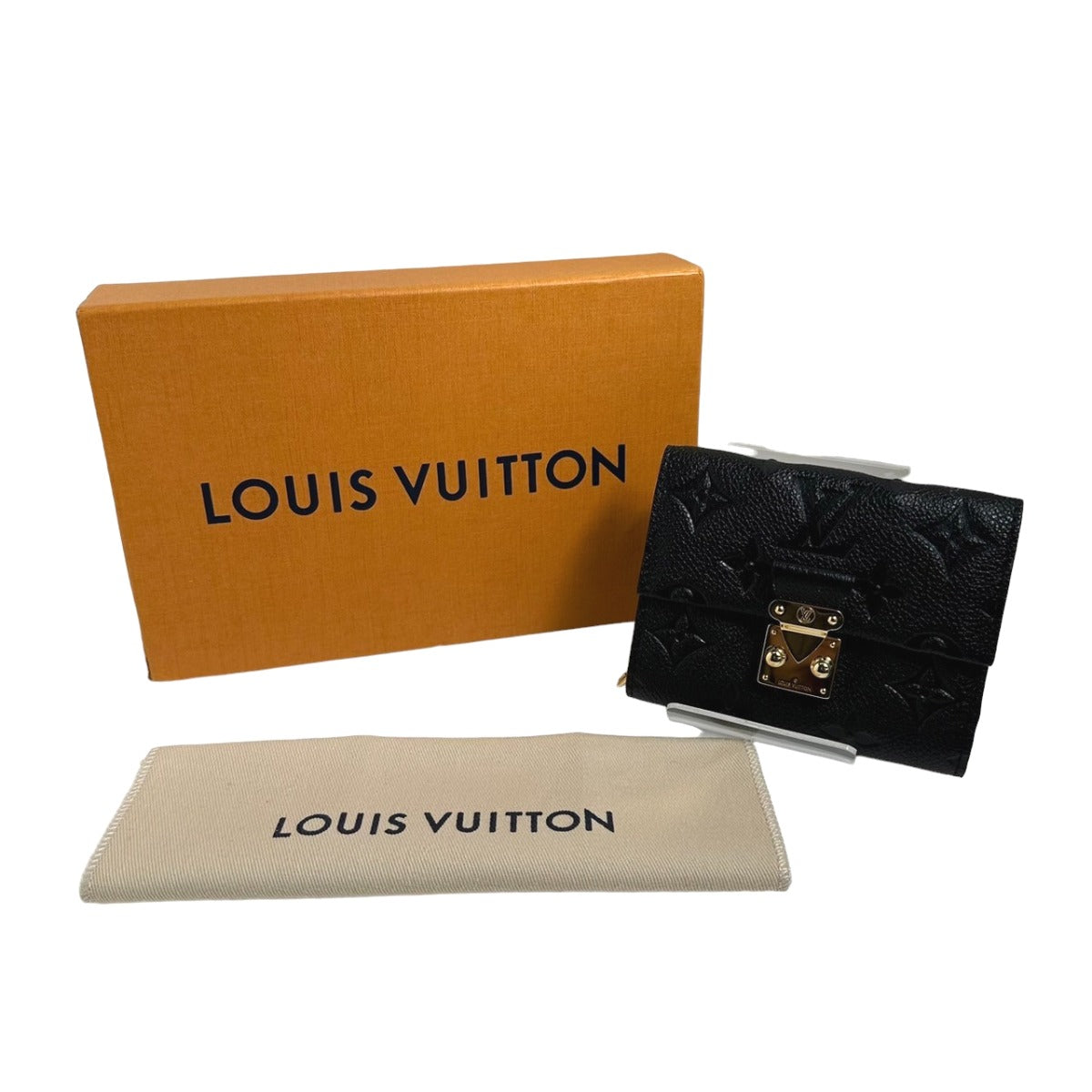 LOUIS VUITTON Tri-fold wallet M80880 Monogram Ann Platt black Tri-fold wallet Ann Platt Portefeuille Metis Women