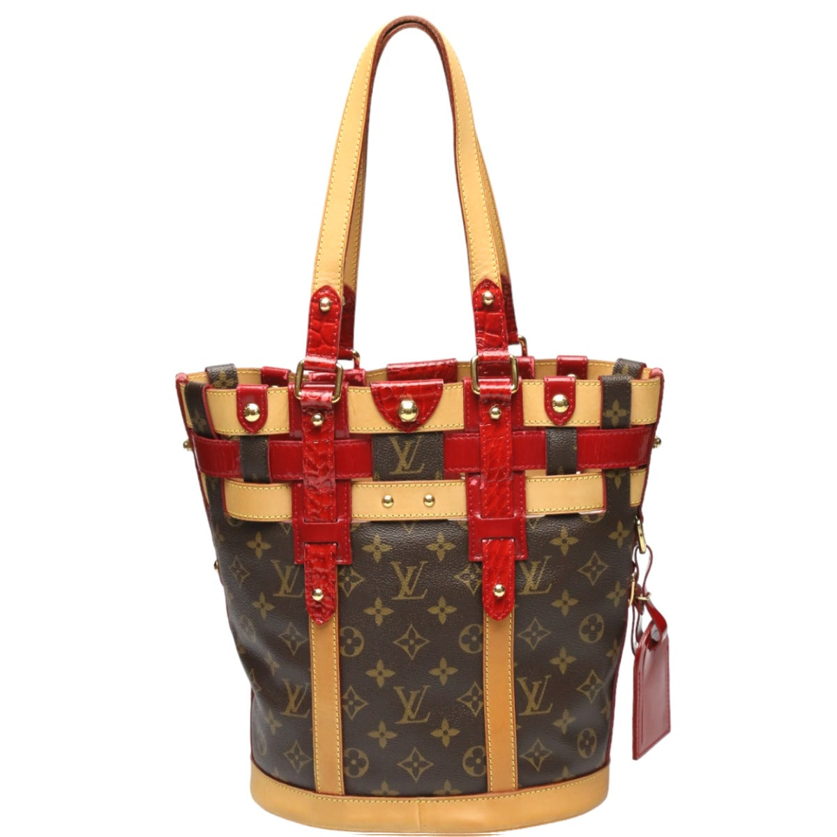 LOUIS VUITTON Handbag M95613 Monogram canvas Brown Handbag Monogram Neo Bucket Women
