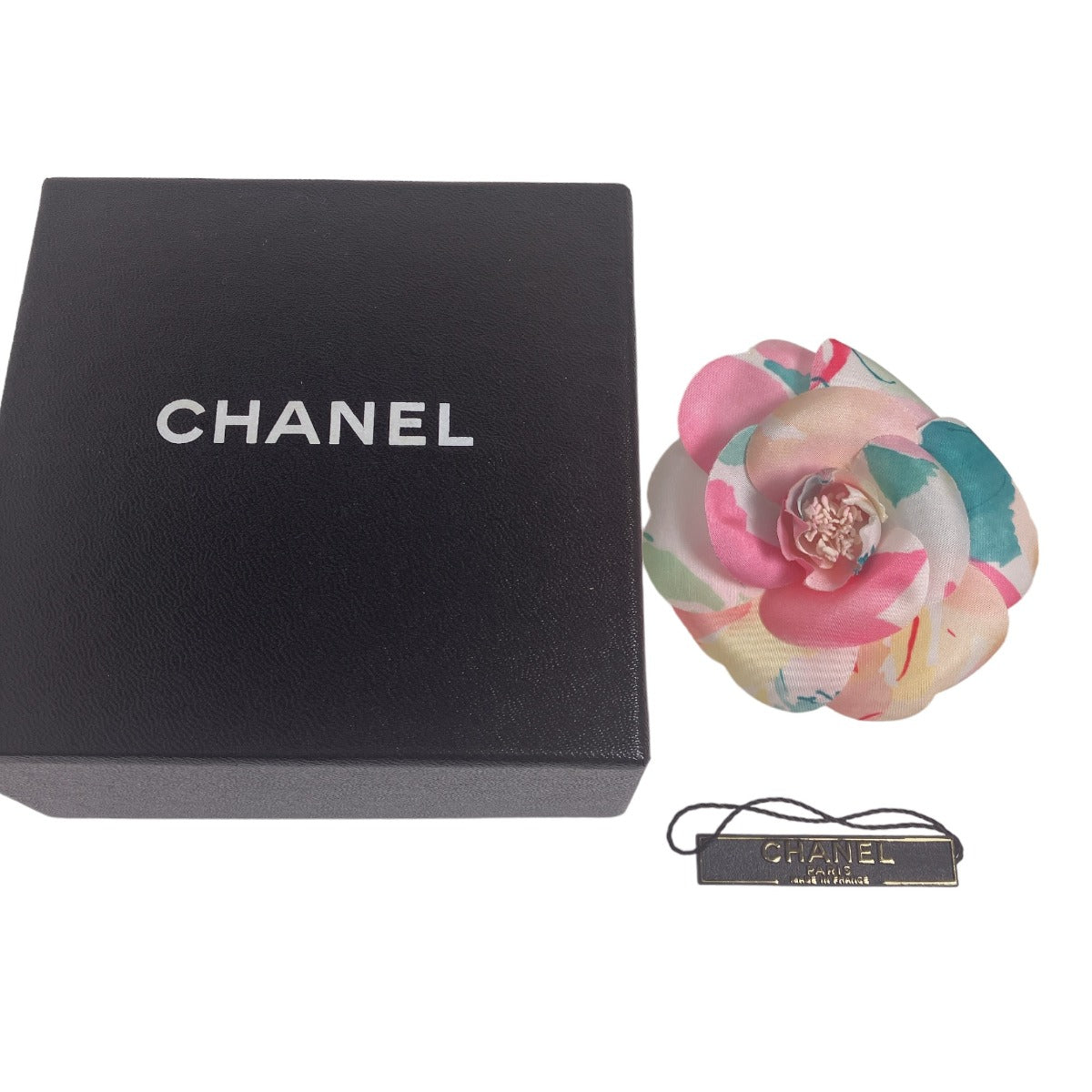 CHANEL Brooch unknown colorful Camelia corsage Women
