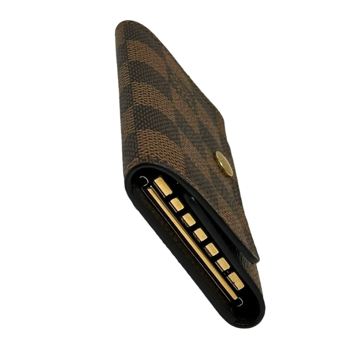 LOUIS VUITTON Key case Key holder  N62630 Damier canvas Brown Key case Key holder for 6 pieces Damier Multicles6 unisex(Unisex)
