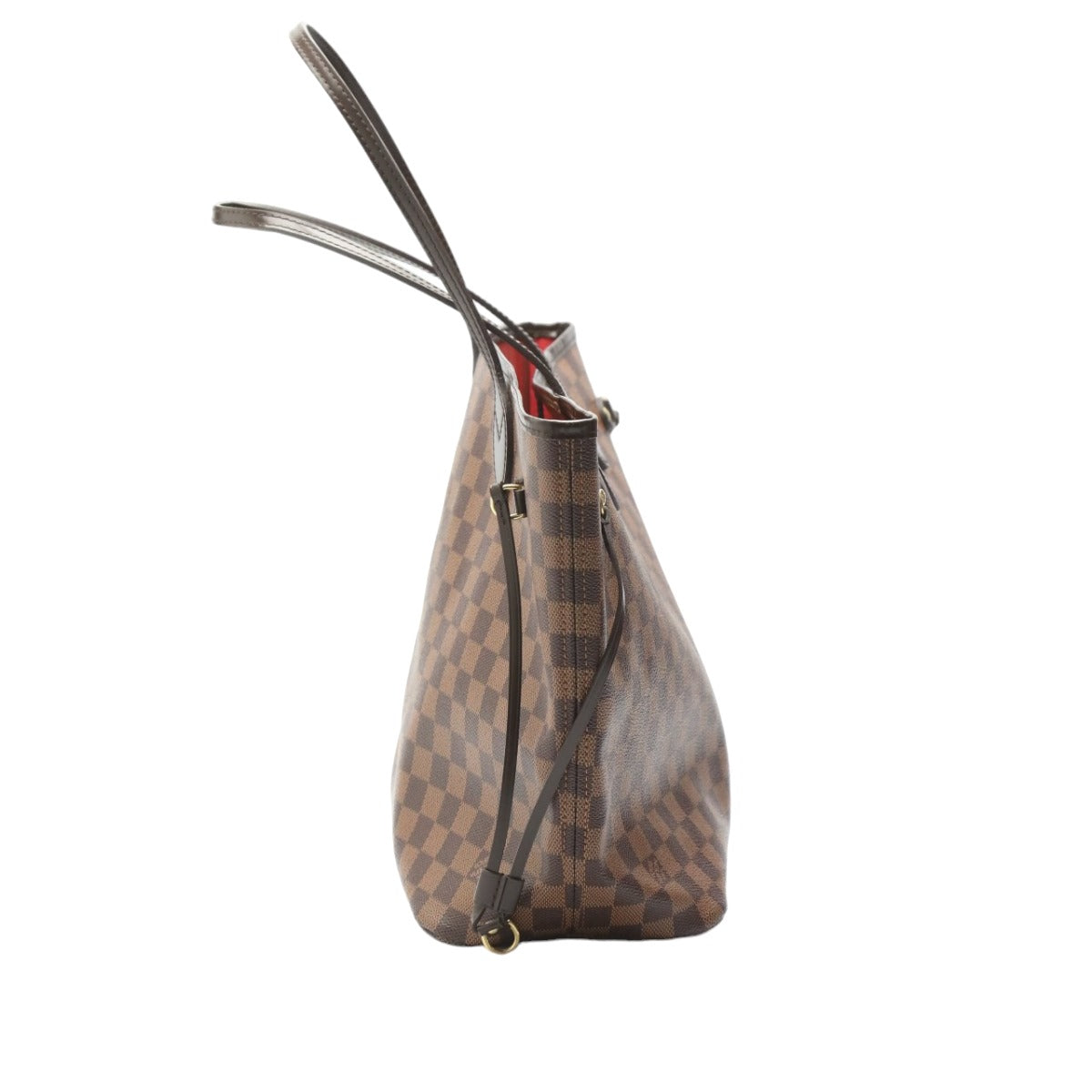 LOUIS VUITTON Tote Bag N41358 Damier canvas Brown Neverfull MM Damier No pouch Women