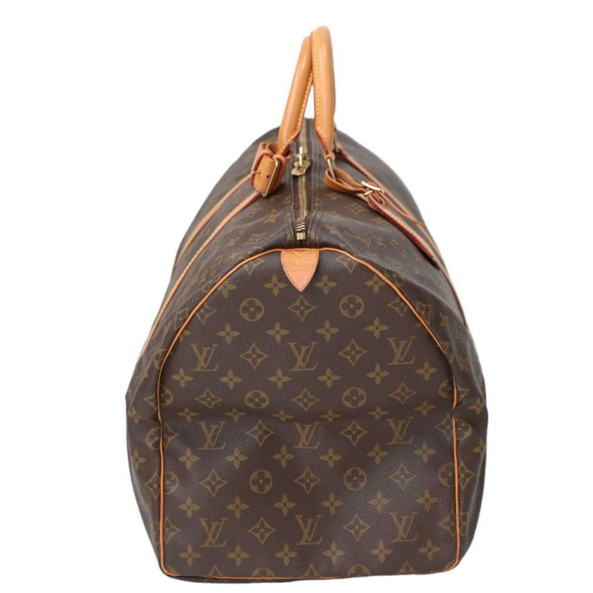 LOUIS VUITTON Boston Duffel bag M41424 Monogram canvas Brown Travel bag Monogram Keepall 55 mens(Unisex)