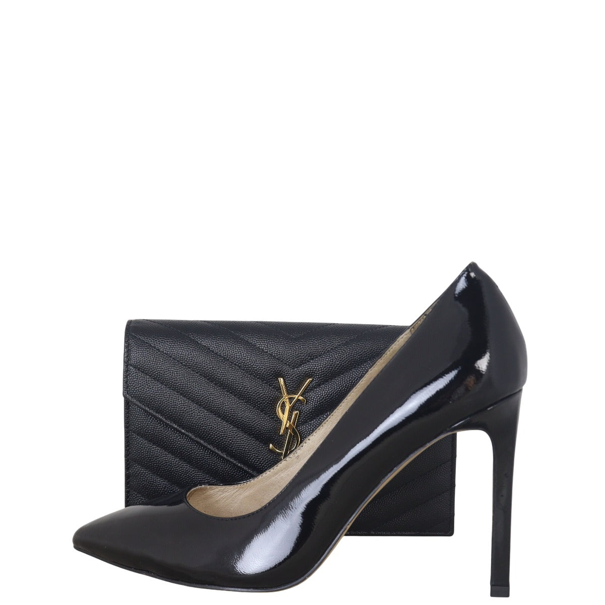 Saint Laurent Cassandre Envelope Chain Wallet