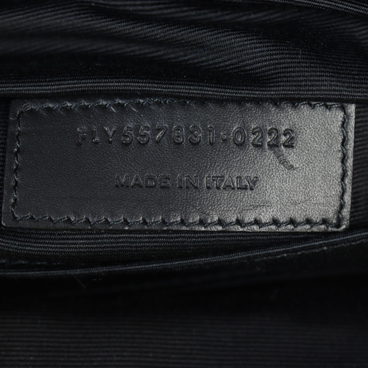 Saint Laurent Canvas Belt Bag