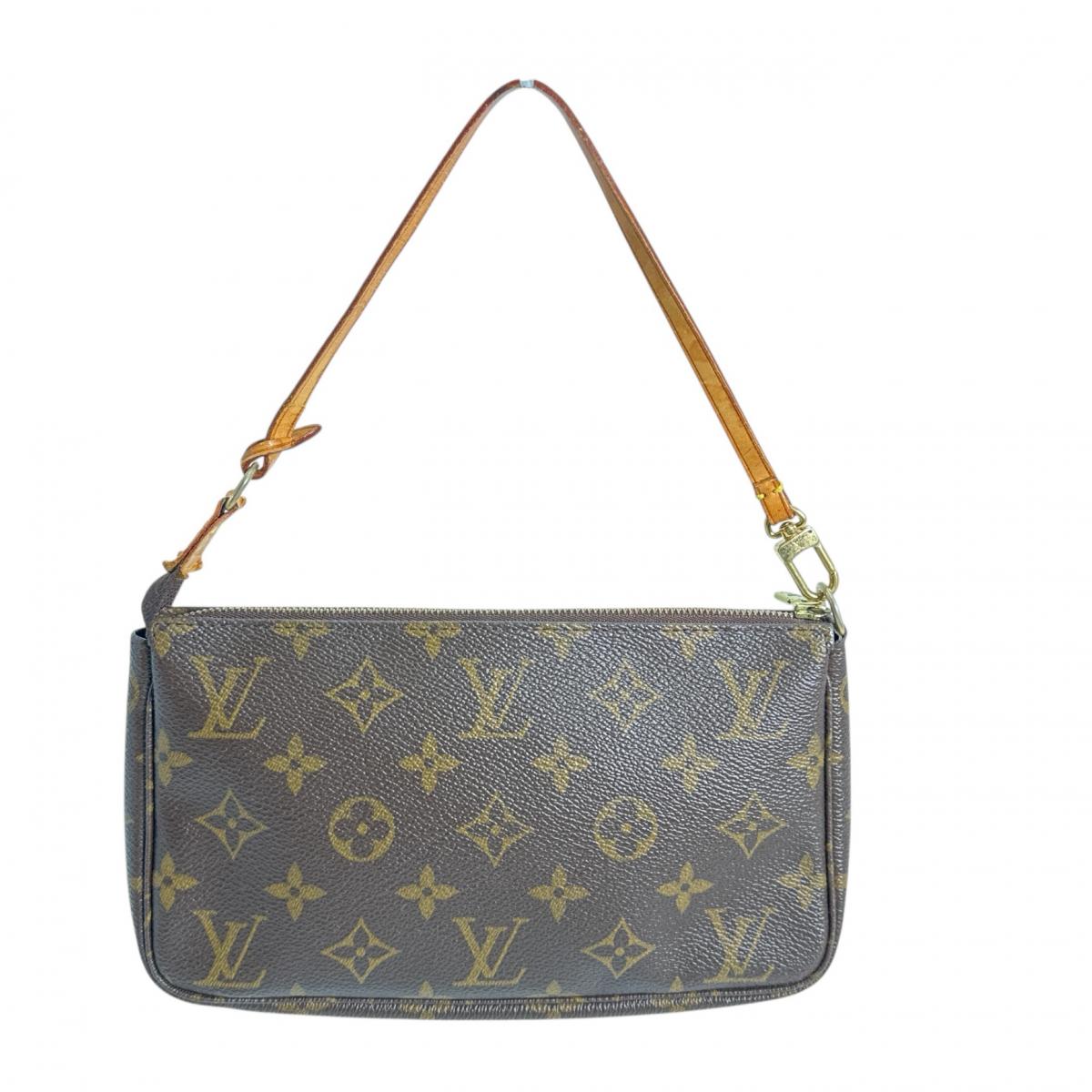 LOUIS VUITTON Pouch M51980 Monogram canvas Brown Accessory pouch Monogram Pochette Accessoires Women