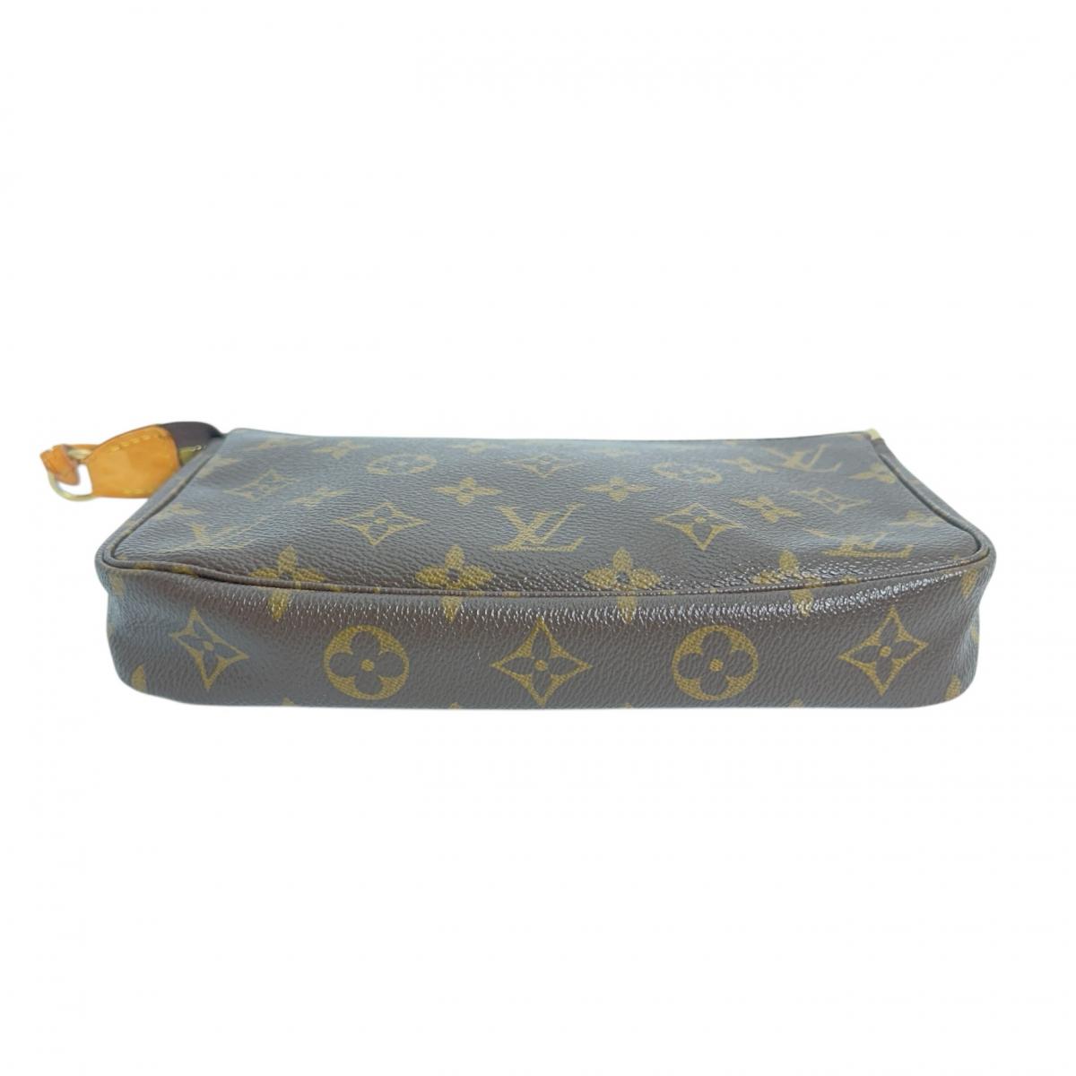 LOUIS VUITTON Pouch M51980 Monogram canvas Brown Accessory pouch Monogram Pochette Accessoires Women
