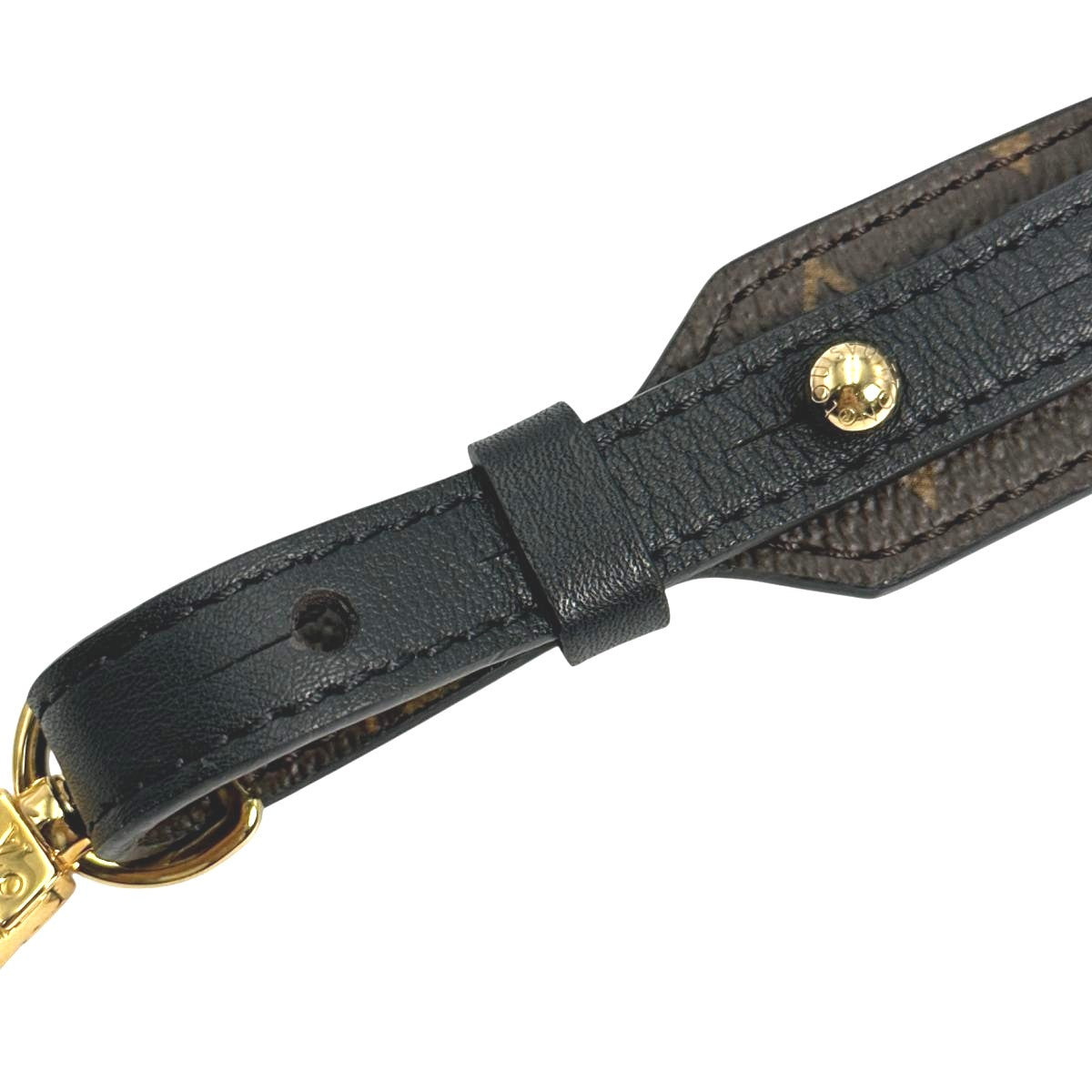 LOUIS VUITTON Shoulder strap J02331 Monogram canvas Brown strap Monogram Women(Unisex)