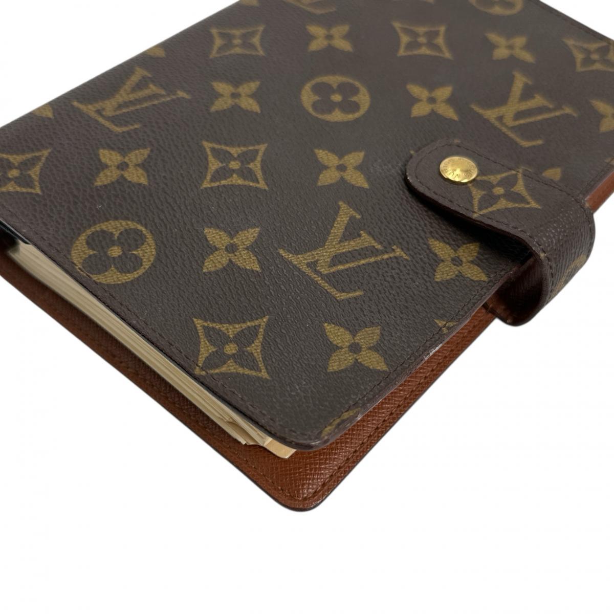 LOUIS VUITTON Notebook cover R20105 Monogram canvas Brown System notebook cover Monogram Agenda MM Women(Unisex)
