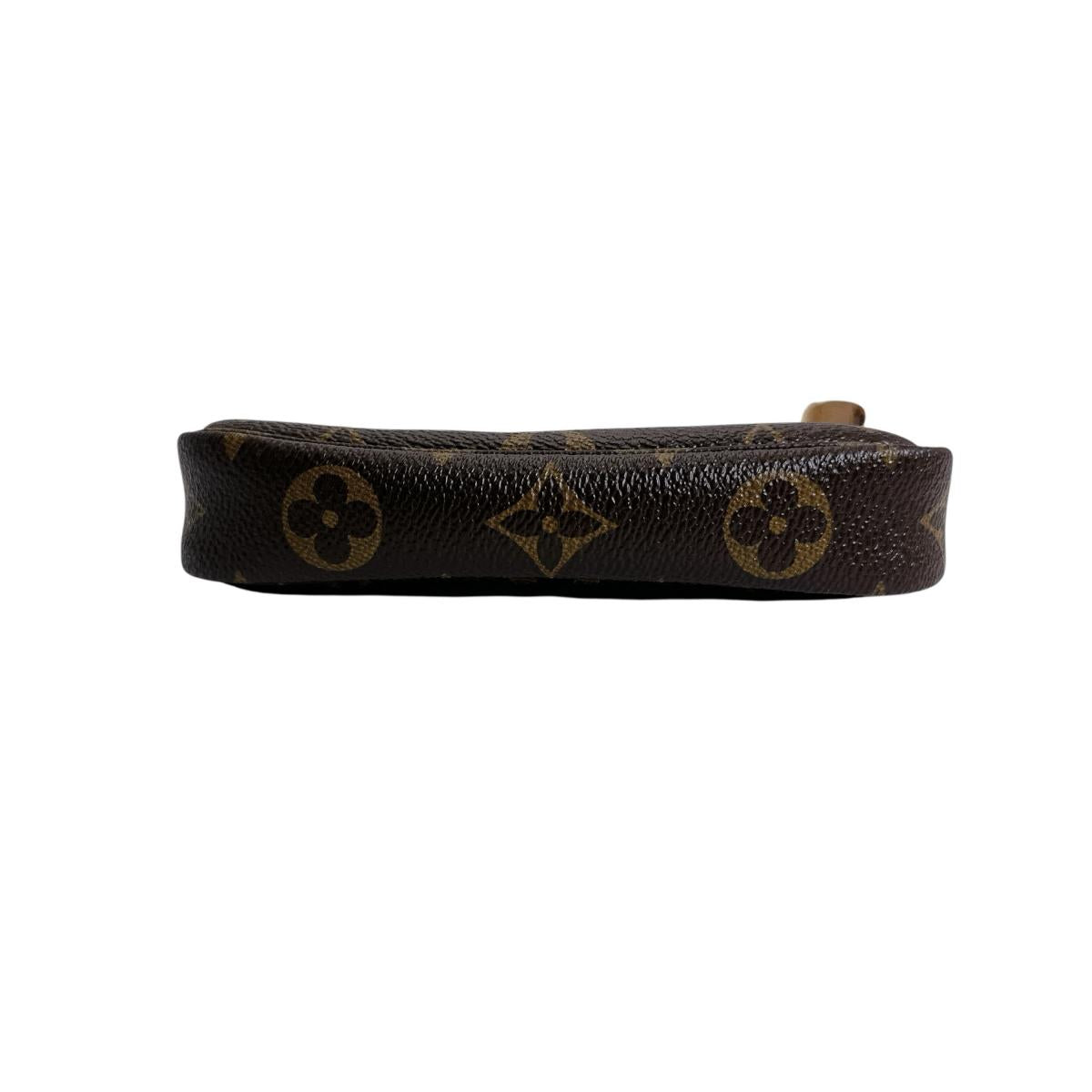 LOUIS VUITTON Pouch M58009 Monogram canvas Brown Monogram Mini Pochette Accessoires