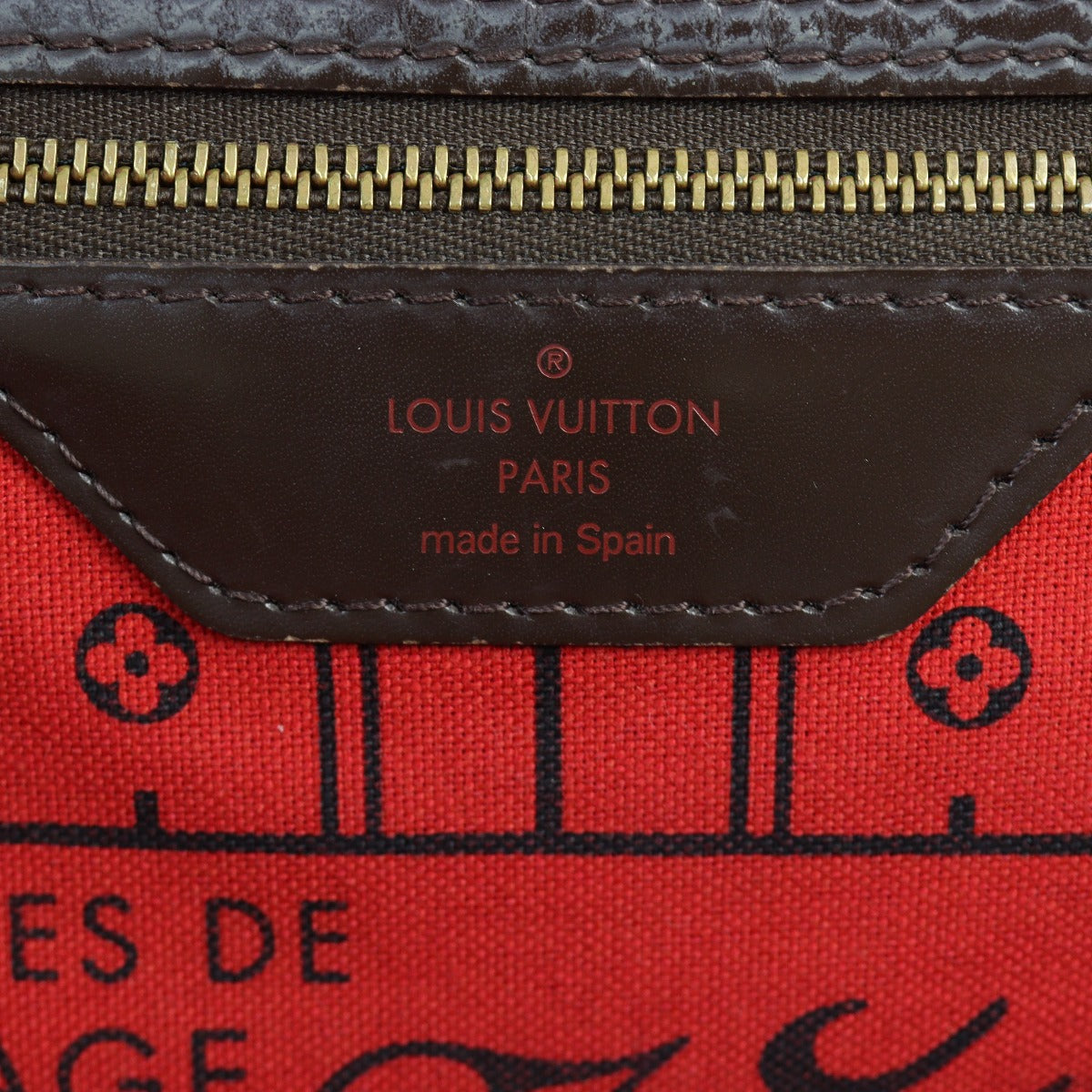 Louis Vuitton Neverfull MM Damier Ebene
