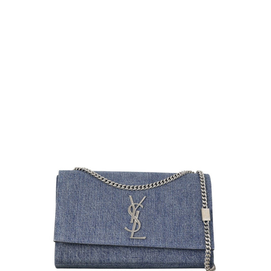 Saint Laurent Kate Chain Bag Medium Denim