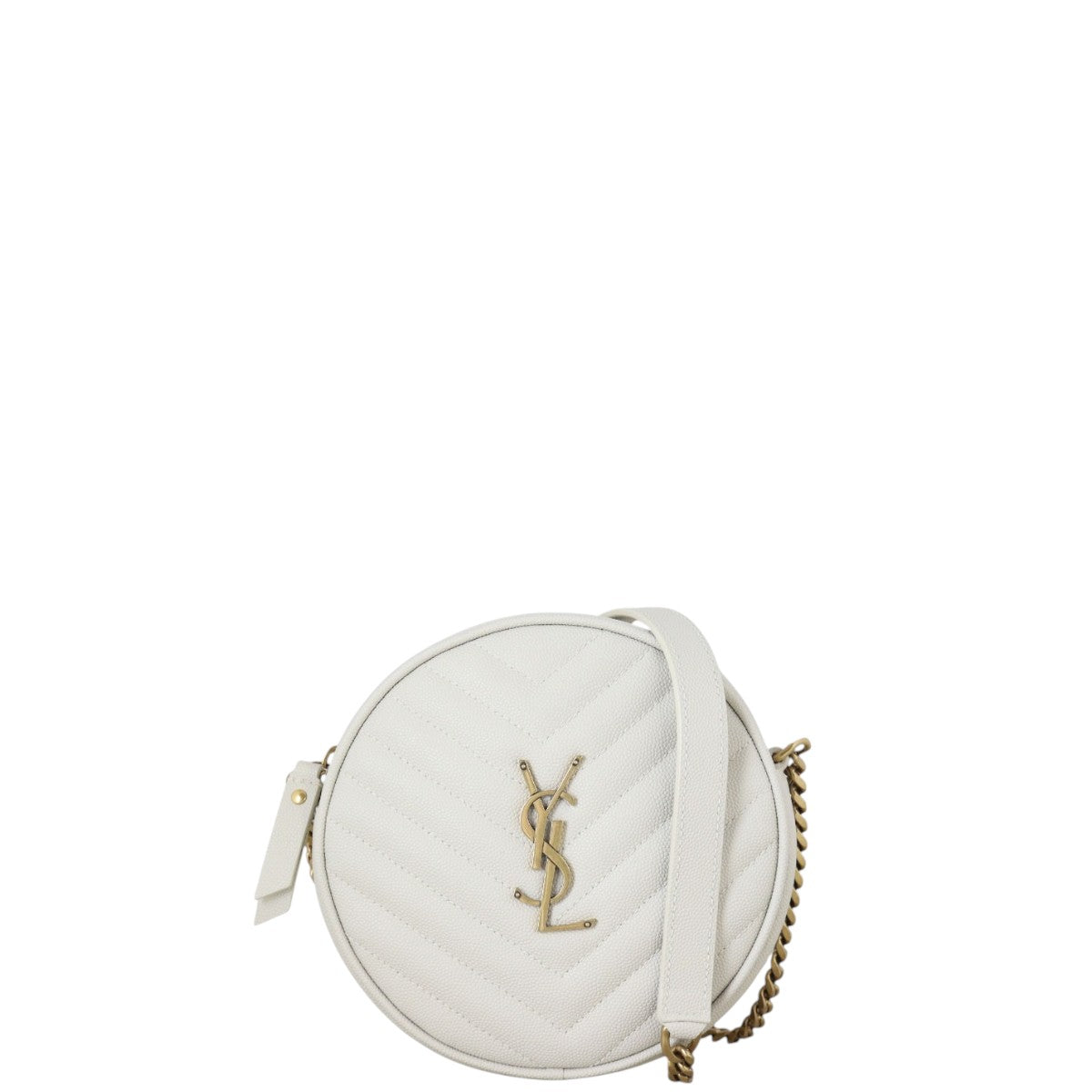 Saint Laurent Vinyle Round Camera Bag