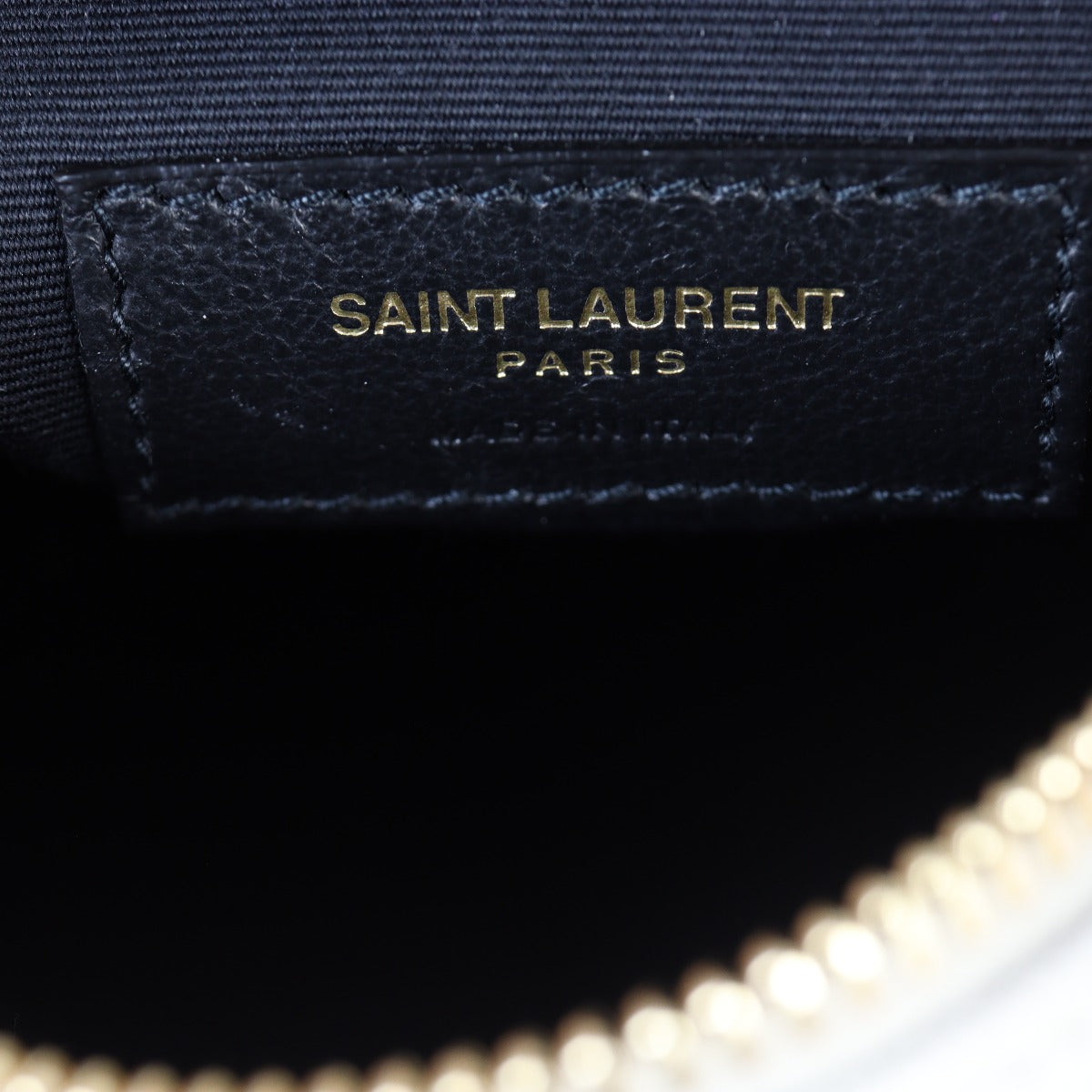 Saint Laurent Vinyle Round Camera Bag