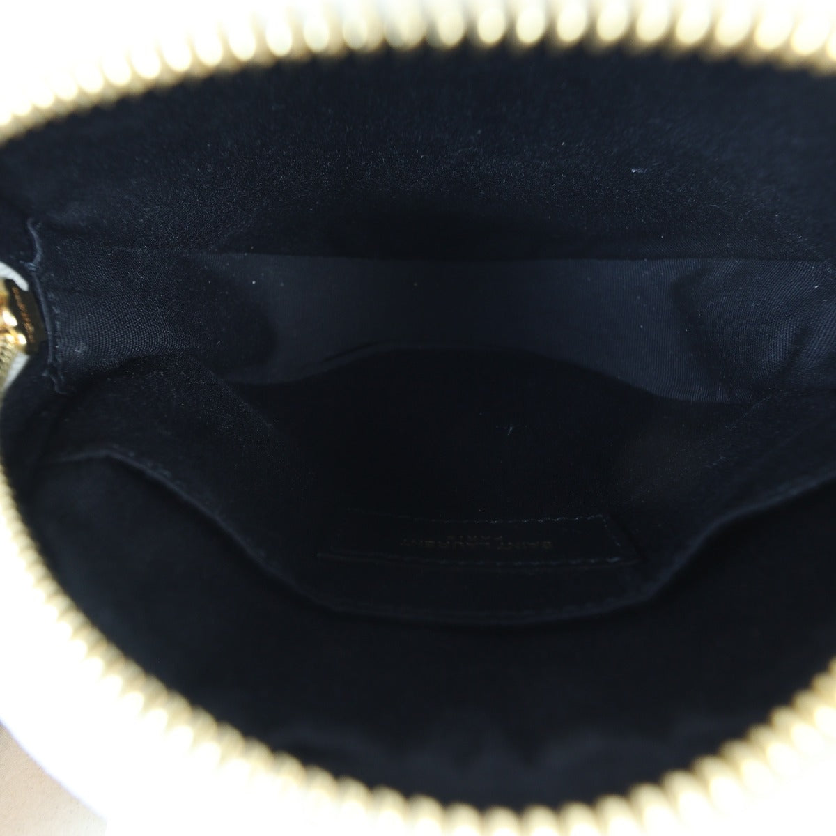 Saint Laurent Vinyle Round Camera Bag