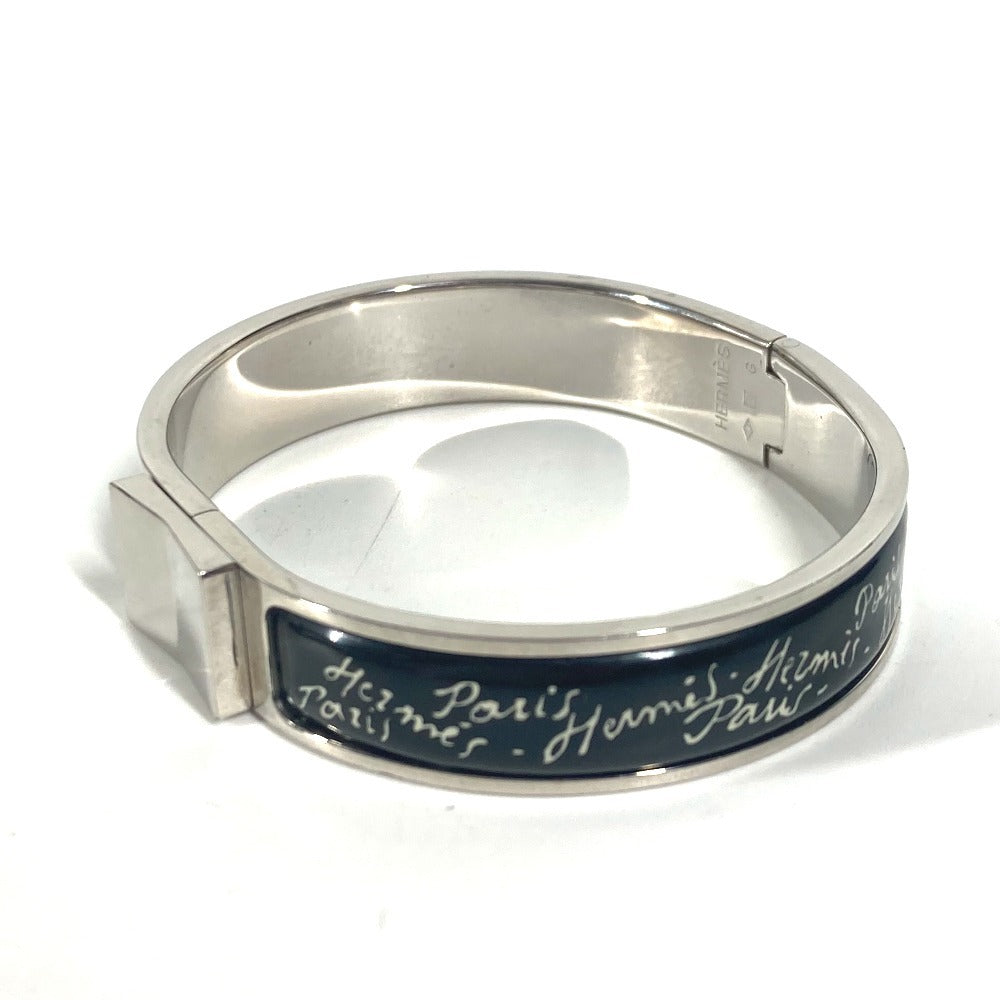 HERMES Bangle metal black Emile Women