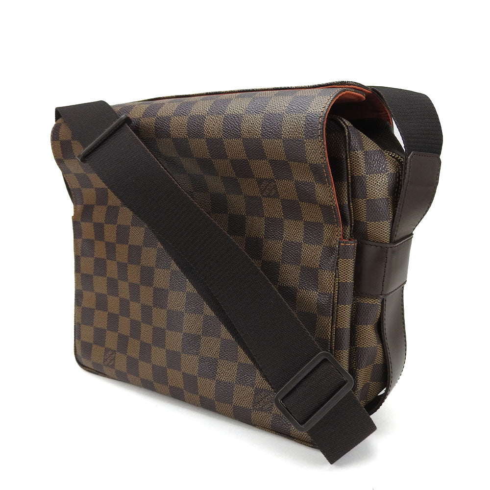 LOUIS VUITTON Shoulder Bag N45255 Damier Brown Naviglio