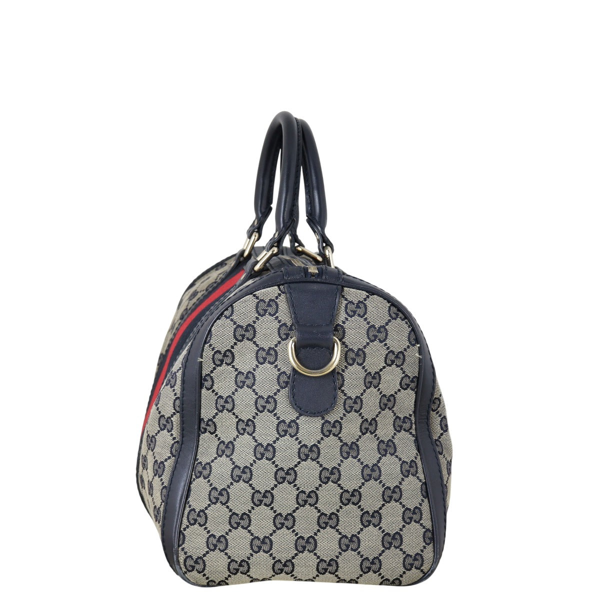 Gucci Vintage Web Original GG Boston Bag Medium